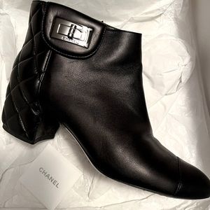 Chanel ankle boots